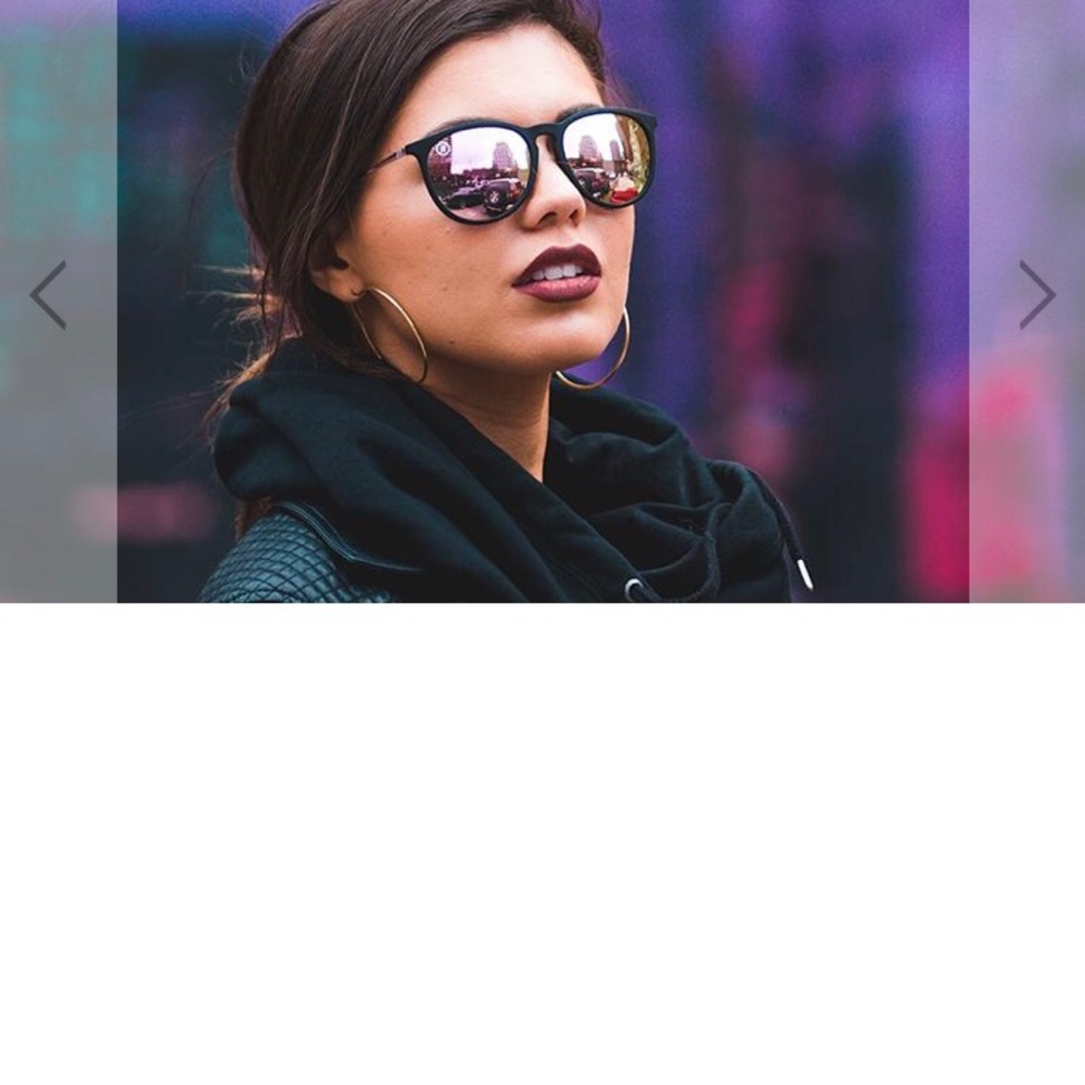 Blenders Rose Gold Theatre Sunglasses